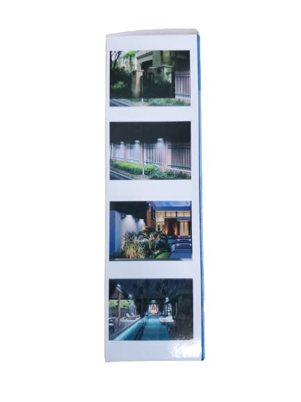 JESLED Solar Powered Lights Outdoor/Outside for Garden Fence Door Yard Pathway, 90 LED Solar Motion Sensor Security/Wall Lights Waterproof 2600mAh, USB Charging (1 Pack)