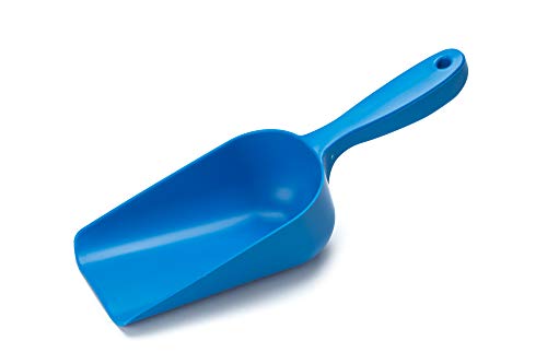 EarlyGrow Small Plastic Garden Scoop – Blue