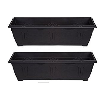 2x60cm Venetian Window Box Planters