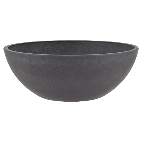 PSW Arcadia M30DC Garden Bowl Planter Dark Charcoal