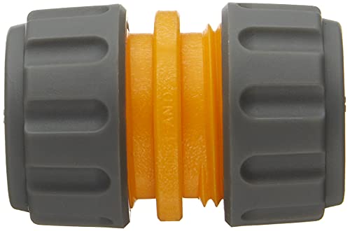 HOZELOCK - Hose Repair Connector ø 12.5mm - 15mm (1/2"- 5/8"): Repair your Hose Permanently, Easily, Quickly and Without Tools [2100A6002], Grey
