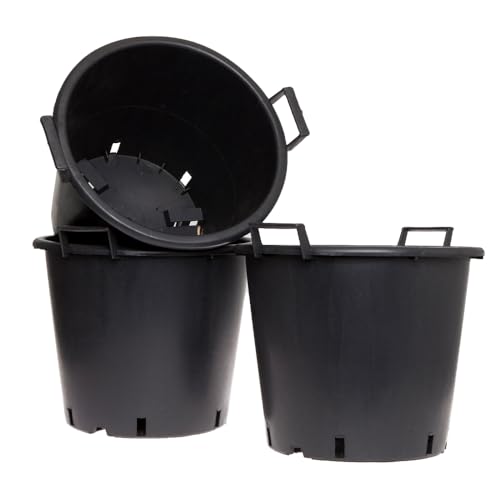 YouGarden 30L Large Plant Pots – Pack of 3, 40cm