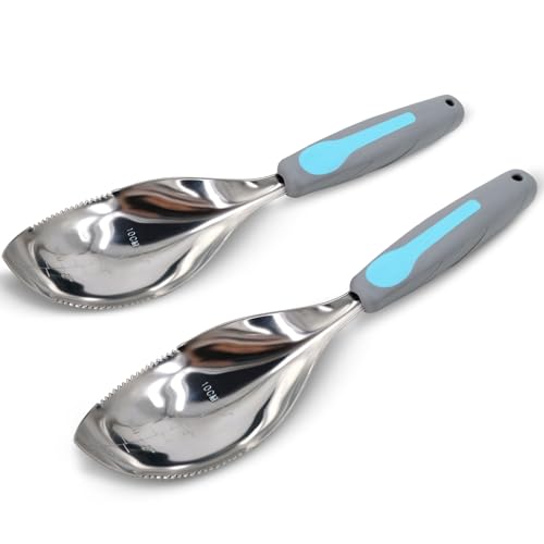 Jardineer Stainless Steel Hand Trowel with Serrated Edge