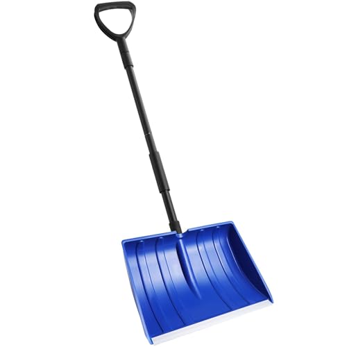Houbobo Heavy Duty Snow Shovel with D-Grip Handle