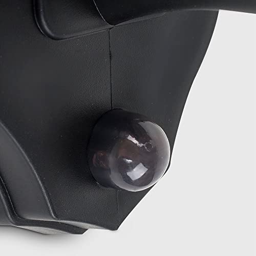 MiniSun | Traditional Style Black Security PIR Motion Sensor Wall Lantern | Outdoor Wall Lights, Home Décor & Improvement Essential | Includes 10W LED Bulb [3000K Warm White]