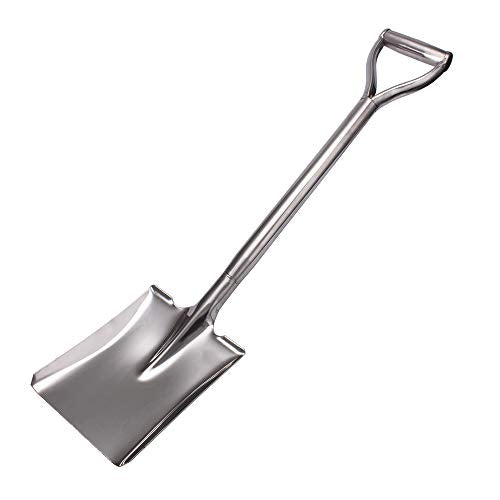 LUBAN Stainless Steel D-Handle Transplant Spade