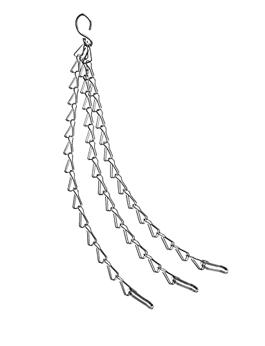 Unibos Home and Garden 2 x Hanging Baskets 16" Inch (40cm) Green Wire Plant Holder