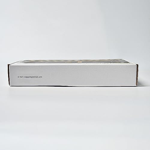 GEYUEYA Home LED Decking Lights RGB Ø45MM 12V 0.5W WiFi LED Decking Patio Lighting for Terrace Kitchen Outdoor Indoor Lamps with Remote Control - 6 Packs