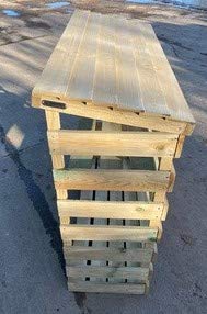 SIMPLY WOOD HEAVY DUTY WOODEN LOG STORE