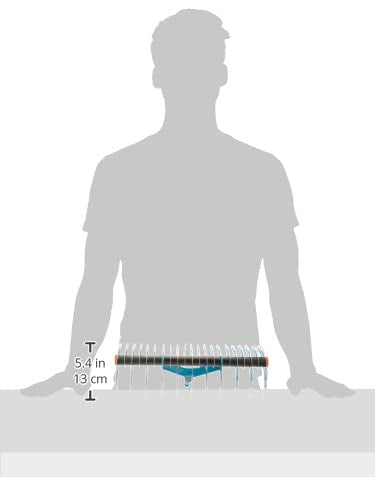 GARDENA Combisystem cutting rake: rake for removing moss and thatch, 35 cm working width, made steel, even for raking refuse and stones suitable (3392-20)