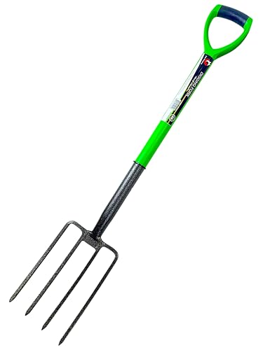 Heavy Duty Garden Digging Fork with D-Handle