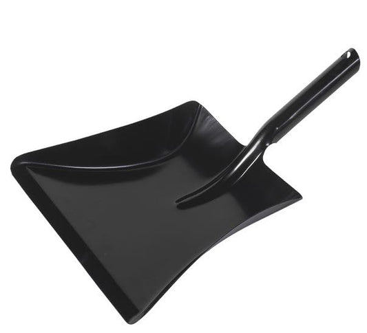Sleek Style® Metal Coal Hand Shovel for Scooping Coal and Ashes Multipurpose Garden Shovel Black (39 X 19 CM)