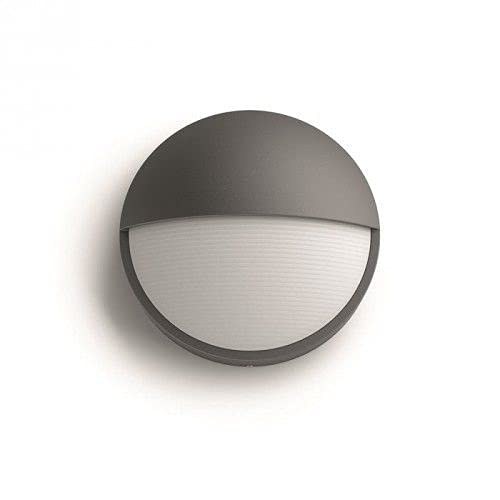 Philips myGarden Capricorn LED Outdoor Wall Light [Anthracite] Built in LED. For Garden and Patio Lighting
