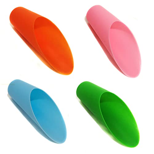 POPETPOP Garden Remover 10pcs Small Garden Soil Scoop for Mulch Seed Planting Random Color