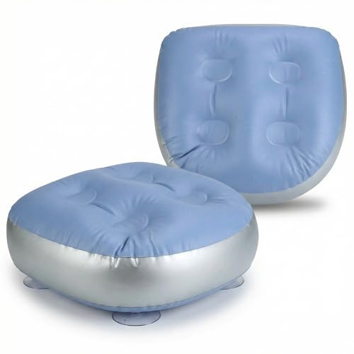 QWORK Inflatable Hot Tub Booster Seat – 2 Pack