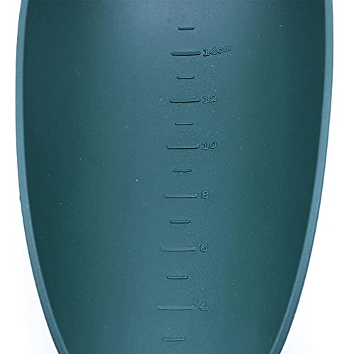 ANCLLO 2Pcs Plastic Hand Trowel Homegrown Gardening Tool Flowerpot Shovel Break Shovel Scoop for Garden Plant-Green