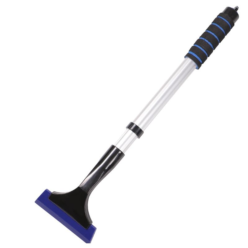 ZMShenMa Oxford Car Snow Shovel With Aluminum Alloy Telescopic Snow Removal Shovel Multifunctional Glass Shovel Snow Shovel Cleaning Scraper Snow Brush