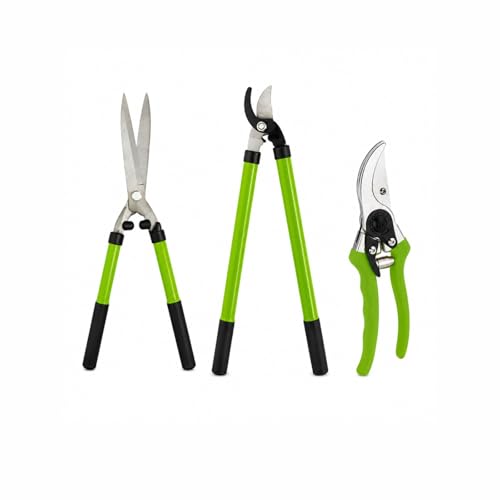 3-Piece Garden Cutting Set: Loppers, Shears & Secateurs