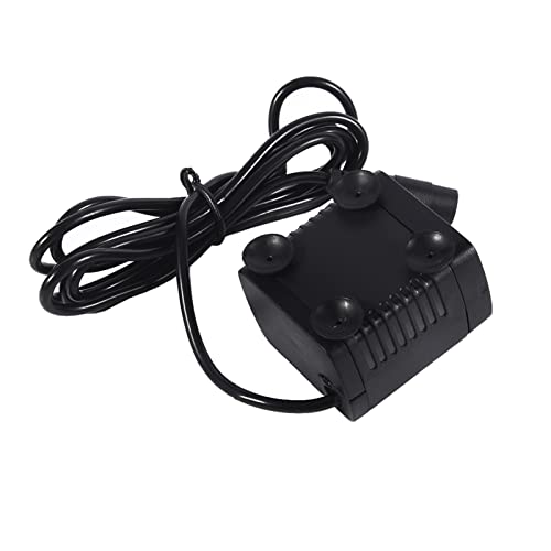 DC 12V Solar Water Pump Small - JT-280 500L/H Aquariums Pumps for Water Feature - Waterproof Amphibious Mini Solar Powered Fountain Pump for Garden Pond Fish Tank Pet Feeder Low Noise