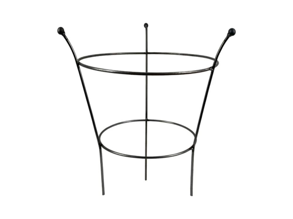 Peony Cage Plant Support Raw Steel Designed to Rust, 47cm or 64 cm Tall, Made in Britain (24" Tall (64cm))