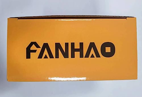 FANHAO Garden Hose Spray Gun, 100% Heavy Duty Metal Hose Pipe with 7 Patterns High Pressure Water Gun for Plant Watering, Car and Pet Washing, Sidewalk Cleaning