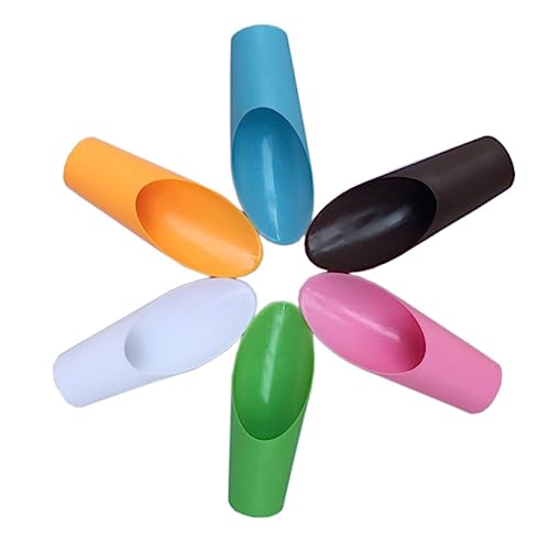 SUPVOX Garden Bucket Tools 10pcs Small Trowel Set Mini Soil Scoop for Outdoor Planting for Mulch Potting Soil Transplanting Random Color