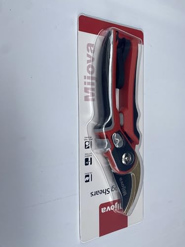 Garden Shears, Secateurs for Gardening Heavy Duty with High Carbon Steel Blades, Best Garden Pruner Scissors, Professional Gardening Hand Tools, Pruning Shears for Plants, Hedges and Flowers