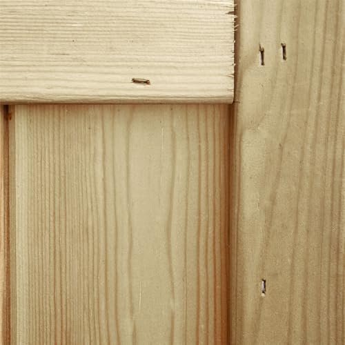 Premier Garden Supplies Urban Fence Panel with Trellis Top Options & Smooth Tongue & Groove Centre [Width: 6ft (183cm|1830mm) x Height: 4ft (120cm|1200mm)] with Premier Square Trellis Top