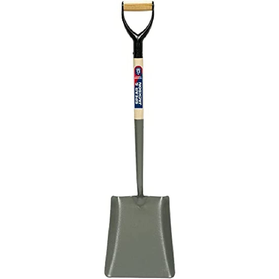 Spear & Jackson 2029RW Solid Socket Square Mouth Shovel, Blue
