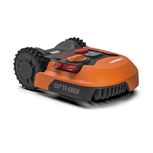 WORX - LANDROID - 1500 m² - Connected Robot Lawn Mower - WR153E (Easy Installation, Configurable, Autonomous, Remote Control via APP, Smart Mowing, Mowing in the Rain)