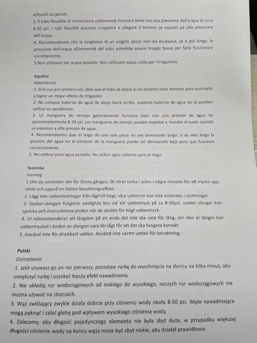 50M Drip Hose Set, Soaker Hose Set, Porous Pipe Leaky Pipe, Garden Hose for Watering, Gardens, Lawn, Patios, Black