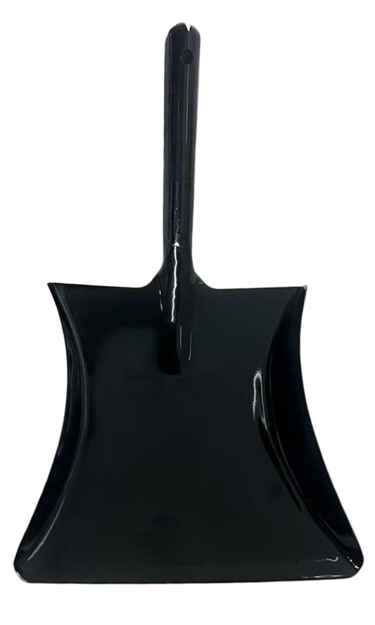 Bahob® Garden Metal Shovel Medium and Large Coal Ashes Metal Dust Pan Multipurpose Hand Shovel (38 X 20 CM)