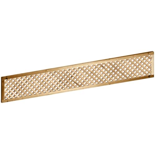 Diamond Elite Wooden Trellis Topper 6ft x 1ft