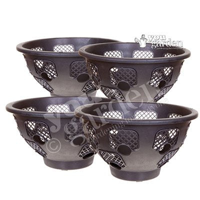 Set of 4 x 15" Easy fill Hanging Baskets