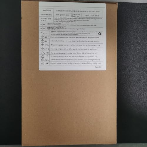 SINJEUN 4 PCS Mini Garden Rakes, 9 Claws A3 Steel Hand Leaf Rakes with Orange Black Handle, Fallen Leaves Rakes for Gardening