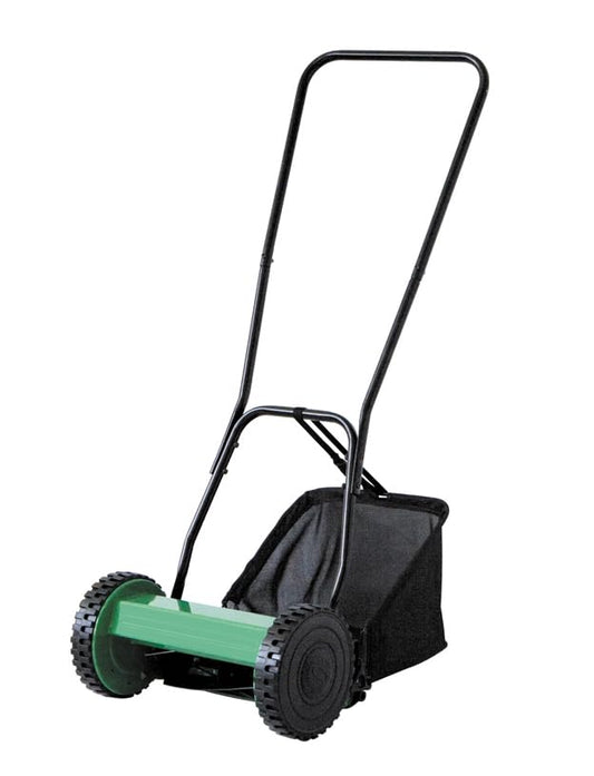 Lawn Mower Grass Cutter, 40cm Cutting Width, Manual Hand Push, Retractable Handle