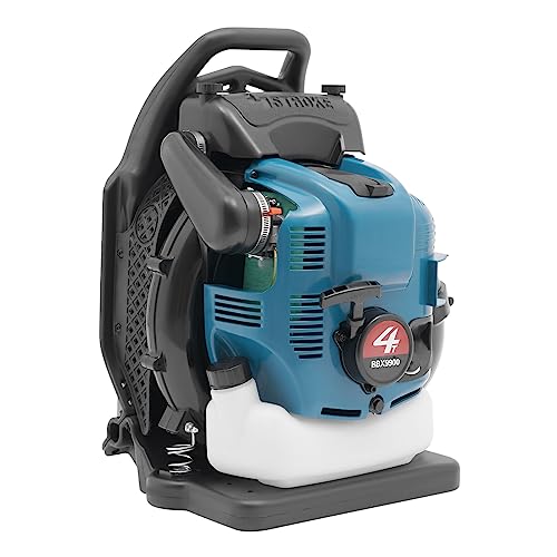 WindWilder 75.6cc Petrol Leaf Blower - 4-Stroke Engine - Tube Length 168cm - 1.9L Fuel Tank - Adjustable Speed - Cordless Blower for Garden, Lawn and