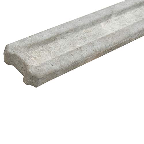 Gray Forest Gravel Board for Outdoor Garden Landscaping Durable Weather Resistant Fence Panel Base