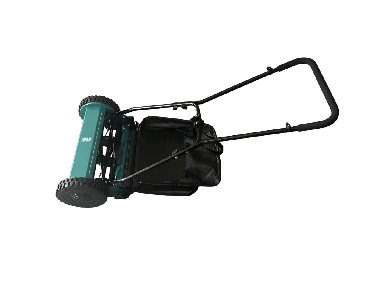 Lawn Mower Grass Cutter, 40cm Cutting Width, Manual Hand Push, Retractable Handle