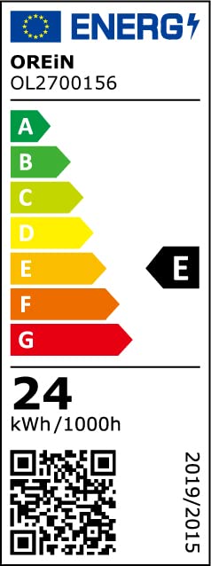 OREiN Security Lights Outdoor Motion Sensor, 24W Warm/Cool White Adjustable 2800 Lumen PIR Motion Sensor Floodlight, IP65 Waterproof, Outside Light Mains Powered for Garden, Patio, Backyard