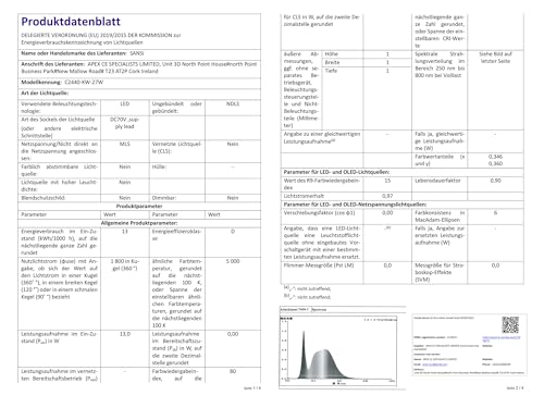 SANSI 27W LED Security Lights Outdoor Motion Sensor, 2700LM 5000K IP65 Waterproof Adjustable Dual Head LED Floodlight with PIR Sensor, 180° Detection Angle, 50Ft Detection Range (Mains Powered)