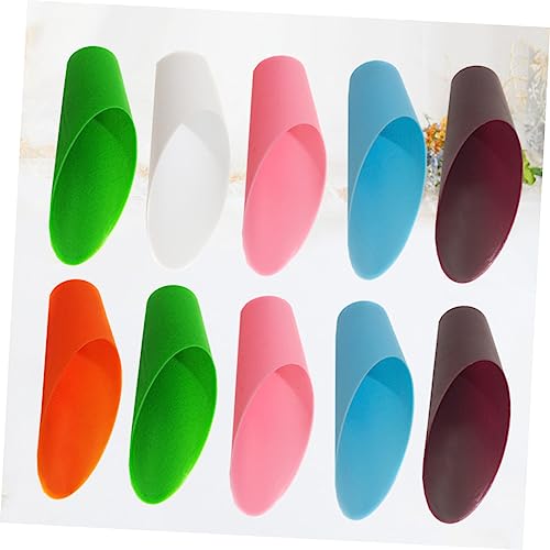 BESPORTBLE Garden Tools Kit 10pcs Small Garden and Trowel Mini Soil Scoop for Mulch Potting Soil Planting Weeding Random Color