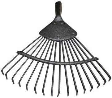 NEW REPLACEMENT 16 TOOTH LAWN RAKE HEAD GARDEN CARBON STEEL GRASS LEAVES LEAF LAWN | GARDEN LAWNS PATIO & YARDS LEAVES LEAF MOSS HIGH CARBON STEEL LEAF RAKE FOR YARD POOL LEAF RAKE