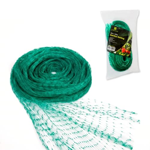 Straame Garden Netting 4m x 10m Green Nylon Mesh