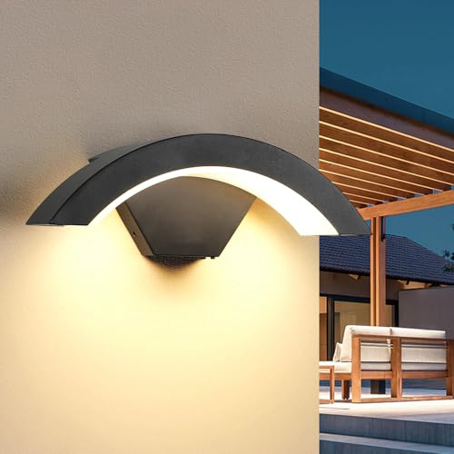 SENQIU 24W Outdoor Wall Light IP65 Warm White