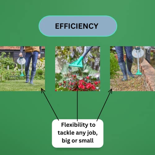 Garden Mile Adjustable Weed & Feed Watering Can Nozzle Watering Can Sprinkler Rose Universal Nozzle Fitting 3 Sprinkler Width Options Feed & Weed Bar Gardening Outdoor Patio Lawn Bedding