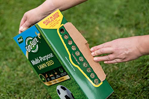 Gro-Sure Multi-Purpose Grass Lawn Seed, 50 m2, 1.5 kg