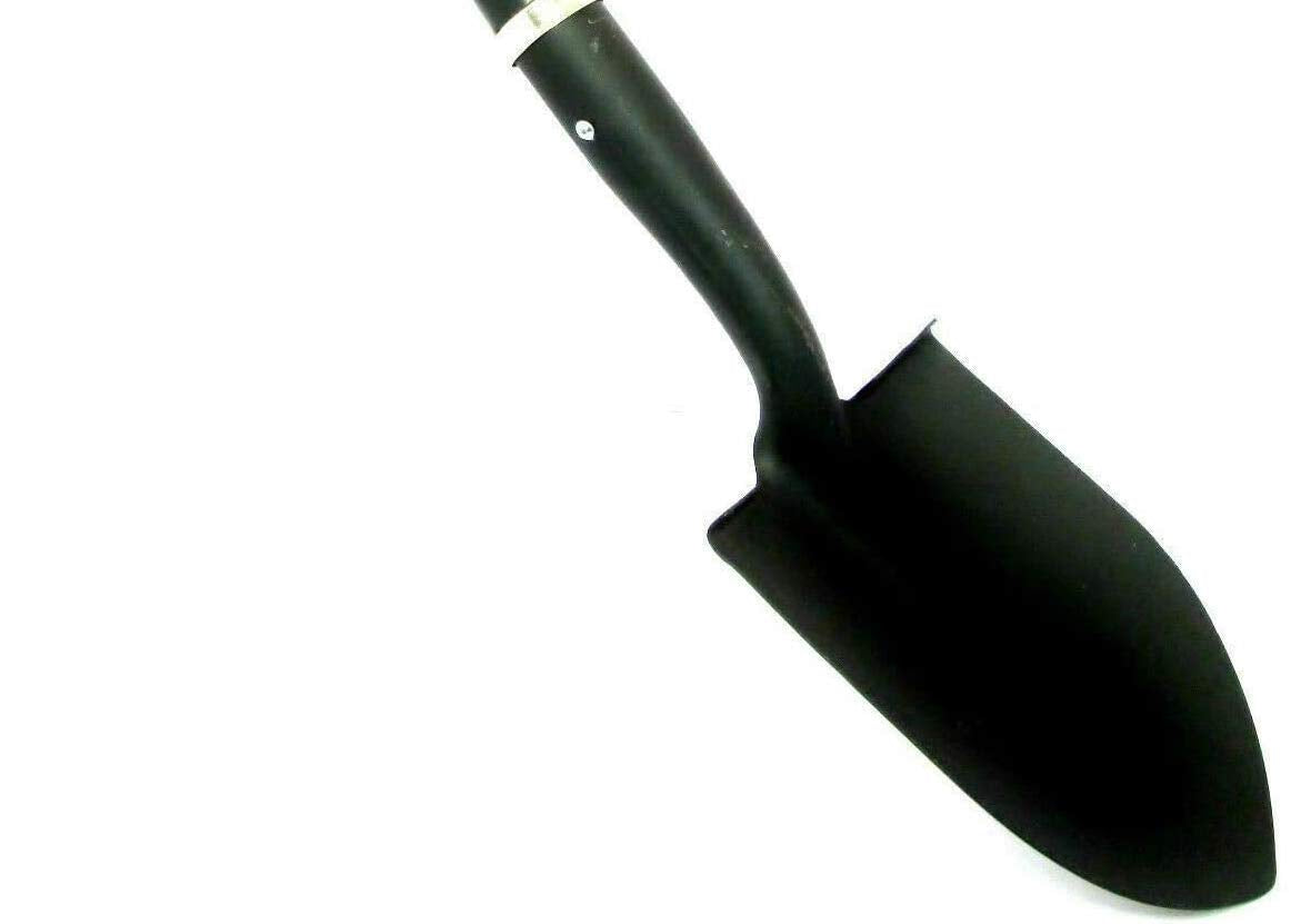 Unibos Micro Shovel Steel Head Fibre Glass Handle Mini Small Spade Shovels Round Head Snow Shovel (28" Mini Shovel Point Nose)