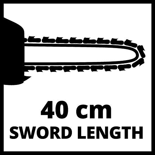 Einhell GC-PC 2040 I Petrol Chainsaw -- 16 Inch (40cm) OREGON Bar and Chain -- Quick and Easy Starting Cordless 2-Stroke Chain Saw Petrol For Effortless Cutting Of Wood, Trees and Branches