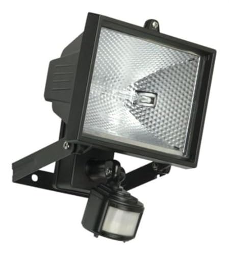 Babz 400W Halogen Floodlight with PIR Motion Sensor